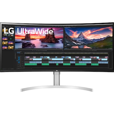 LG 38WN95CP-W.AEU 95,29cm (38") 21:9 IPS UWUHD Curved Monitor HDMI/DP/USB 3.0 von LG Electronics