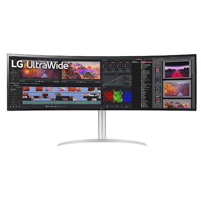 LG 49WQ95X-W 124,46cm (49") DQHD 32:9 IPS Curved Monitor HDMI/DP/USB-C 144Hz HDR von LG Electronics