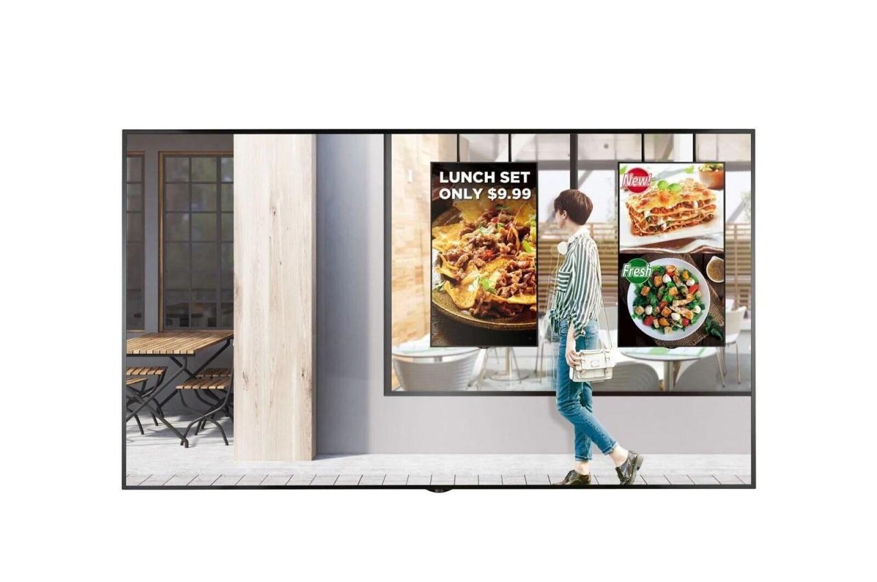 LG 49XS2E-B Digital Signage Schaufenster Display 124,5cm 49 Zoll von LG Electronics