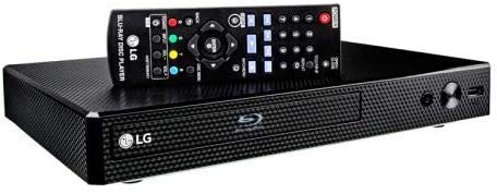 LG BP350 Blu-ray-Disc- und DVD-Player, Full HD, 1080p, Upscaling mit Streaming-Diensten, integriertes WLAN, Smart HI-FI-kompatibel, Bundle mit Interconnect-Produkten, Hochgeschwindigkeits-HDMI-Kabel von LG Electronics