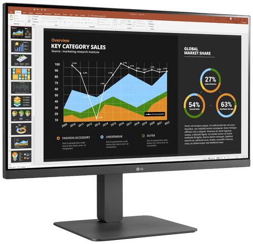 LG Electronics 27BR550Y-C.AEU LED-Monitor EEK D (A - G) 68.6cm (27 Zoll) 16:9 5 ms IPS LCD von LG Electronics