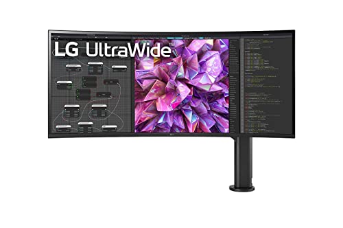 LG Electronics 38WQ88C-W 95,29 cm (38 Zoll) 21:9 UltraWide 4K Curved IPS Monitor HDMI/DP/USB-C von LG Electronics