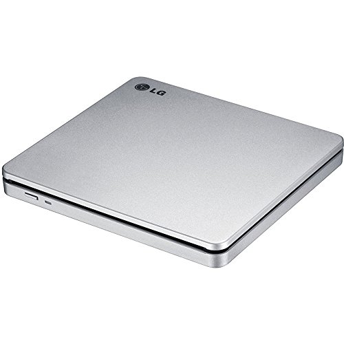 LG Electronics 8 x USB 2.0 Super Multi Ultra Slim Slot Tragbare DVD +/-RW Externe Festplatte mit M-Disc-Unterstützung Retail (Silber) gp70ns50 von LG Electronics