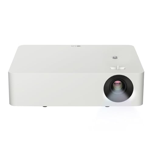 LG Electronics Beamer PF610P bis 304,8 cm (120 Zoll) CineBeam LED Full HD Projektor (1000 Lumen, 1920 x 1080, smarte Funktionen, 1,7 kg leicht), Weiß von LG Electronics