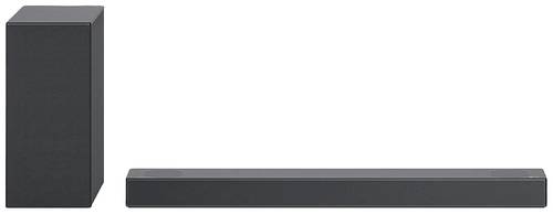 LG Electronics DS75Q.DDEULLK Soundbar Dunkelgrau inkl. kabellosem Subwoofer, WLAN, Bluetooth®, USB von LG Electronics