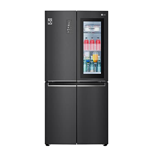 LG Electronics GMQ844MC5E Multidoor Kühlschrank, Mattschwarz Stahl von LG