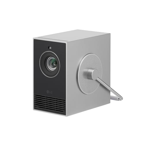 LG Electronics HU710PB CineBeam Q Laser Kompakter 4K UHD Projektor, bis 304,8 cm (120 Zoll), 500 Lumen, Auto-Bildeinstellung, HDMI 2.1, USB-C, webOS 6.0, LG ThinQ von LG Electronics