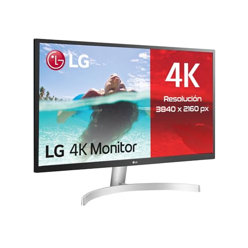 LG Electronics LCD Monitor|27UL500-W|27"|4K|Panel IPS|3840x2160|16:9|60Hz|5 ms|Tilt, Schwarz von LG Electronics