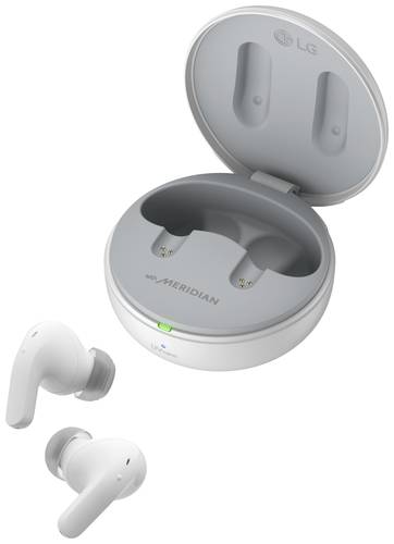 LG Electronics TONE Free DT90Q In Ear Kopfhörer Bluetooth® Stereo Weiß Noise Cancelling, Mikrofon von LG Electronics