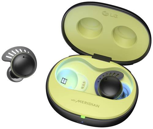 LG Electronics TONE Free DTF7Q Sport In Ear Kopfhörer Bluetooth® Stereo Schwarz Noise Cancelling L von LG Electronics