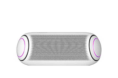 LG Electronics XBOOM Go PL7 Tragbarer Stereo-Lautsprecher, 30 W, Weiß von LG Electronics