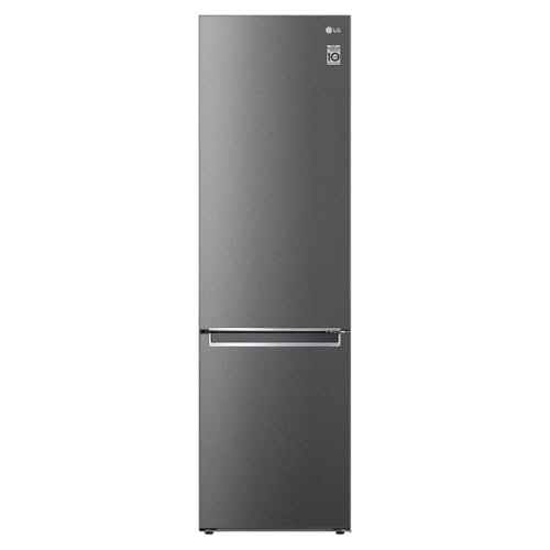 LG GBP62DSNCN1, Klasse C, 384 L, Kühl-/ Gefrierkombination, Frische Features, Kühlschrank mit Gefrierfach und Innendisplay, DoorCooling+, LINEARCooling, 59,5 x 203 x 67,5 cm ꟷ Dark Graphite von LG Electronics