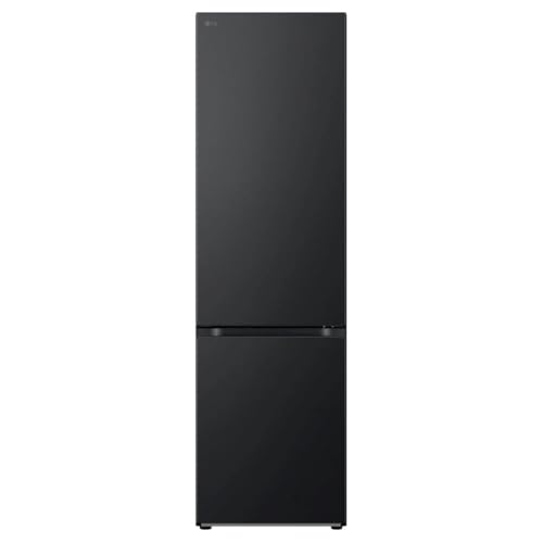 LG GBV7280AEV, Klasse A, 387 L, Kühl-Gefrierkombination mit FlatDoor-Design, Total NoFrost, DoorCooling+, Variables Ablagefach für XXL-Stauraum, 67.5 x 59.5 x 203cm ꟷ Essence Black Steel von LG Electronics