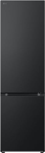 LG GBV7280CEV, Kühl-/ Gefrierkombination, Klasse C, 387 L, 36 dB(A), Kühlschrank mit Gefrierfach, 59,5 x 203 x 67,5 cm, Wi-Fi, Innendisplay, DoorCooling+, LINEARCooling, Essence Black Steel von LG Electronics