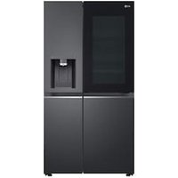 LG GSXB90MCDE InstaView Side-by-Side mit Crushed Ice Edelstahl Dark Inox Look LG GSXB90MCDE InstaView Side-by-Side mit Crushed Ice Edelstahl Dark Inox Look von LG Electronics