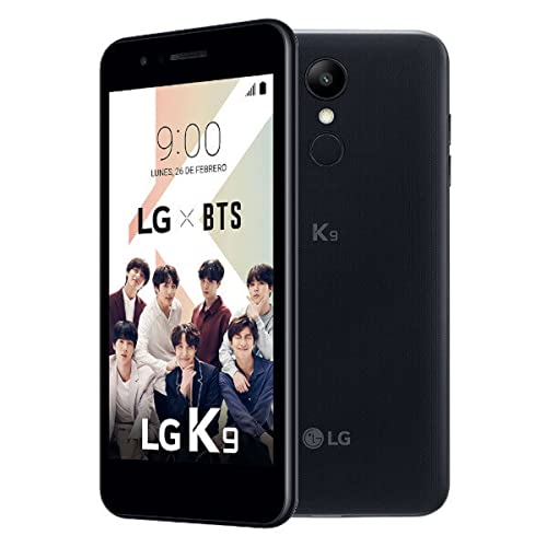LG K9 Smartphone (12,7 cm (5,0 zoll) Display, 16 GB Speicher, Android 7.1.2) Aurora Black von LG Electronics