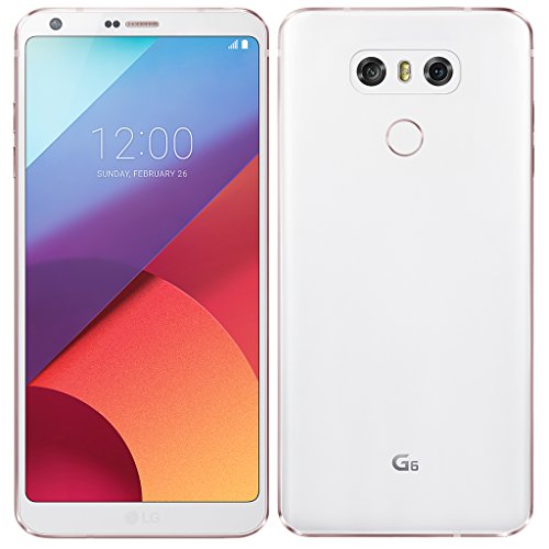 LG LGH870.APOCWH Smartphone G6 (Quad Core, 32GB, 4GB RAM, Single SIM, Tri-Kamera, 4G, 14,47 cm (5,7 Zoll)) weiß von LG