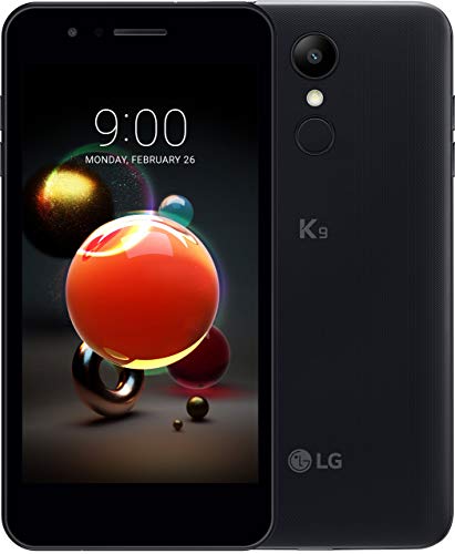 LG LMX210 K9 Smartphone, 12,7 cm (5 Zoll) (16 GB interner Speicher, 2 GB RAM, HD IPS-Display, 8 MP Kamera, Android 7.1.2 (Nougat)), Aurora Schwarz (Generalüberholt) von LG Electronics