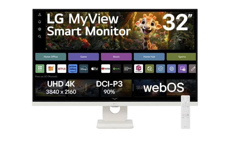 LG MyView 32SR73U-W 4K UHD Smart Monitor 80 cm (31.5") von LG Electronics