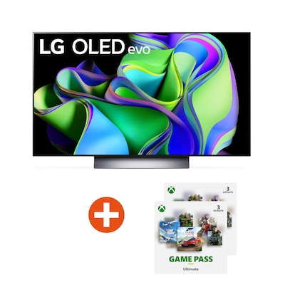 LG OLED48C37LA 121cm 48" 4K OLED evo 120 Hz Smart TV mit 6 M. Game Pass Ultimate von LG Electronics