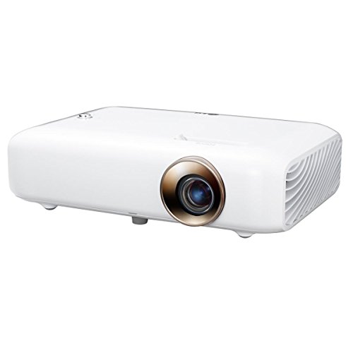 LG PH550 Video Projektor (550 ANSI Lumen, DLP, 720p (1280x720), 10000:1, 16:9, 635-2540 mm (25-100 Zoll)) von LG