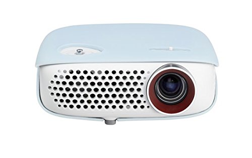 LG PW800G Projektor, tragbar, 800 ANSI Lumen, DLP WXGA (1280 x 800), 3D-Beamer, Weiß von LG