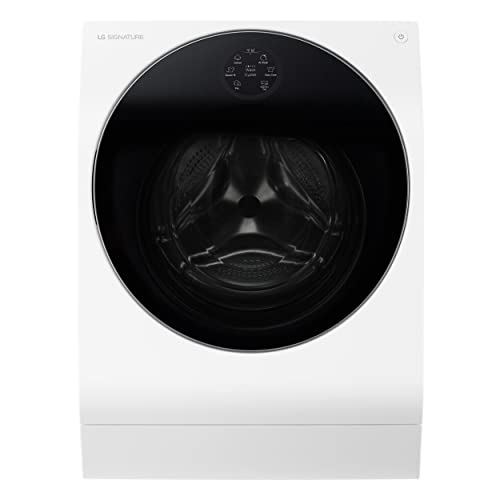 LG SIGNATURE LSWD100X, Klasse A, Waschtrockner 12 - 7 kg, 1550 U/min, 4-fach Klasse A, AI Direct Drive, Wärmepumpen Waschtrockner, Automatisches Dosiersystem, Steam-Funktion, 60 x 67.5 x 85 cm ꟷ Weiß LG SIGNATURE LSWD100X, Klasse A, Waschtrockner 12 - 7 kg, 1550 U/min, 4-fach Klasse A, AI Direct Drive, Wärmepumpen Waschtrockner, Automatisches Dosiersystem, Steam-Funktion, 60 x 67.5 x 85 cm ꟷ Weiß von LG