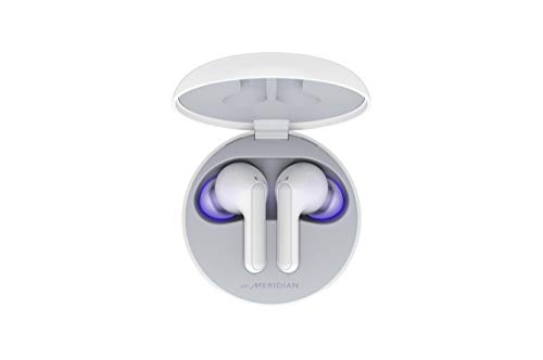 LG TONE Free FN5U Earbuds, UVnano 99.9 Prozent bakterienfrei, Kabellose Bluetooth In-Ear Kopfhörer, Weiß von LG Electronics
