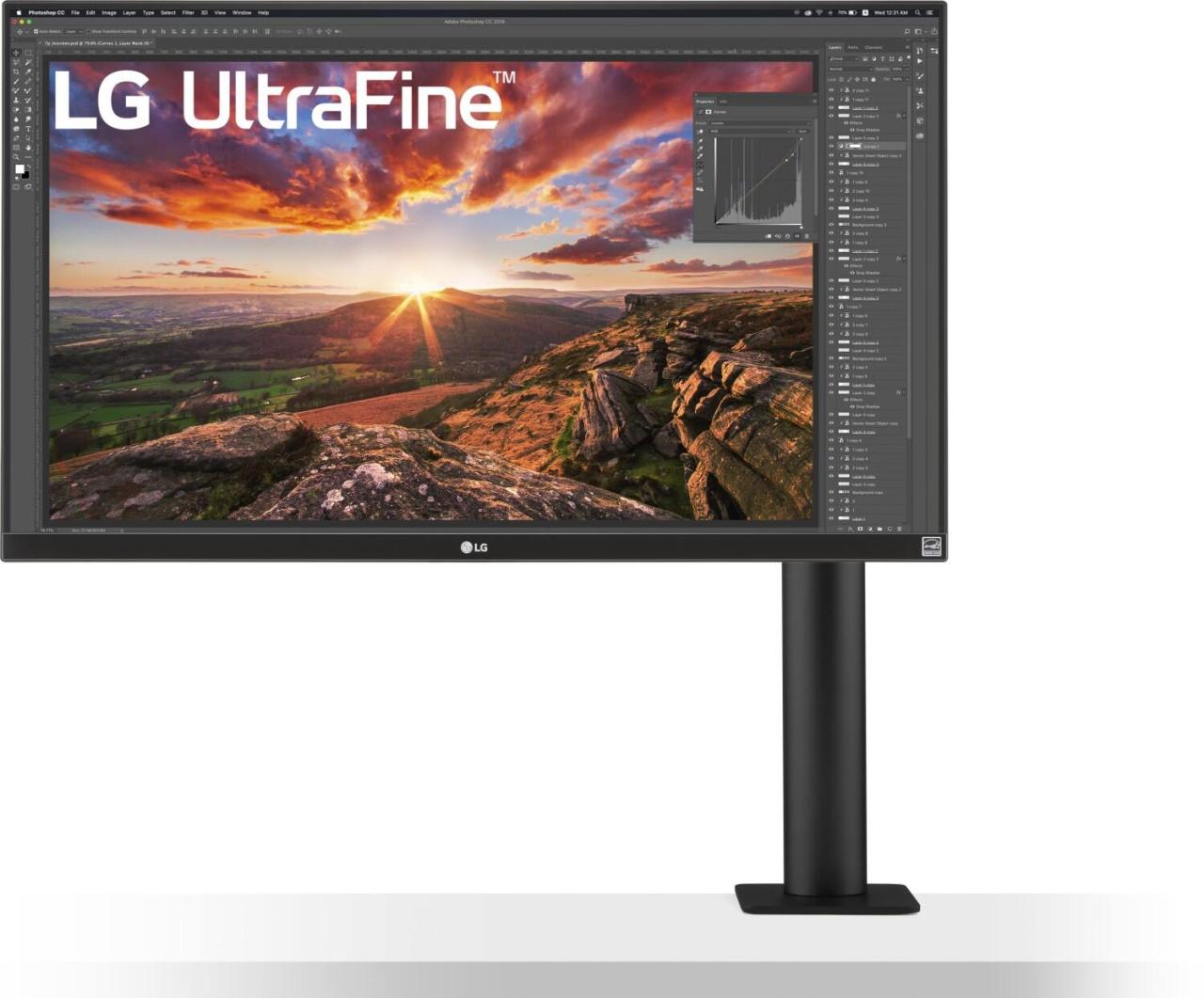 LG UltraFine 27UN880P-B Ergo Monitor 68,4cm (27 Zoll) von LG Electronics