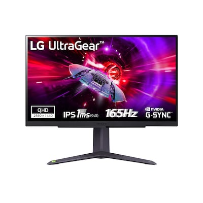 LG UltraGear 27GR75Q-B.AEU 68,6cm (27") 16:9 IPS QHD Monitor HDMI/DP 165 Hz von LG Electronics