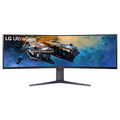 LG UltraGear 45GR65DC-B 113cm (44,5") 32:9 VA DQHD Curved Monitor HDMI/DP 200Hz von LG Electronics