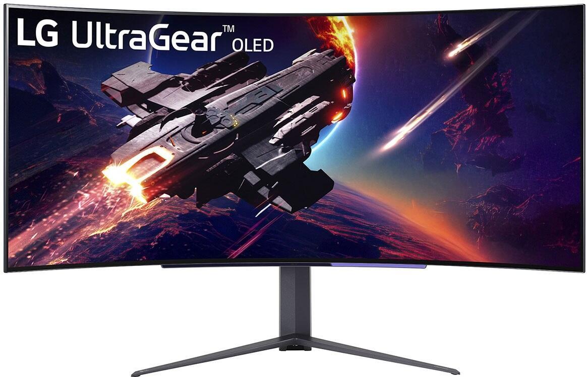 LG UltraGear OLED 45GR95QE-B Curved Gaming Monitor 113 cm (44,5 Zoll) von LG Electronics