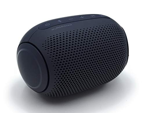 LG XBOOM Go PL2, tragbarer Bluetooth-Lautsprecher (IPX5-Spritzwasserschutz, 10+ h Akkulaufzeit), schwarz [Modelljahr 2020] von LG