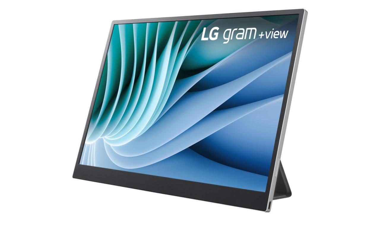 LG gram +view 16MR70.ASDWU portabler LED-Monitor inkl. Cover 40,6 cm (16") von LG Electronics