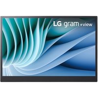 LG gram +view 40,6cm (16") 16:10 IPS WQXGA Monitor USB-C 350cd/m² 16MR70.ASDWU von LG Electronics