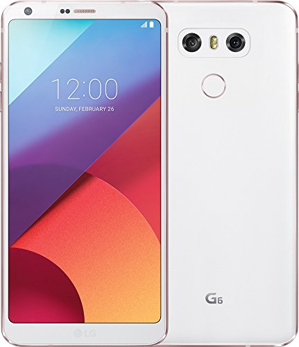 LG G6 Smartphone (14,47 cm (5,7 Zoll) Display, 32 GB Speicher, Android 7.0) Weiß von LG Mobile