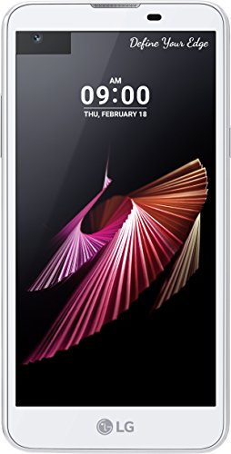 LG X Screen Smartphone (12,7 cm (5 Zoll) Touch-Display, 16 GB interner Speicher, Android 6.0) weiß von LG Mobile