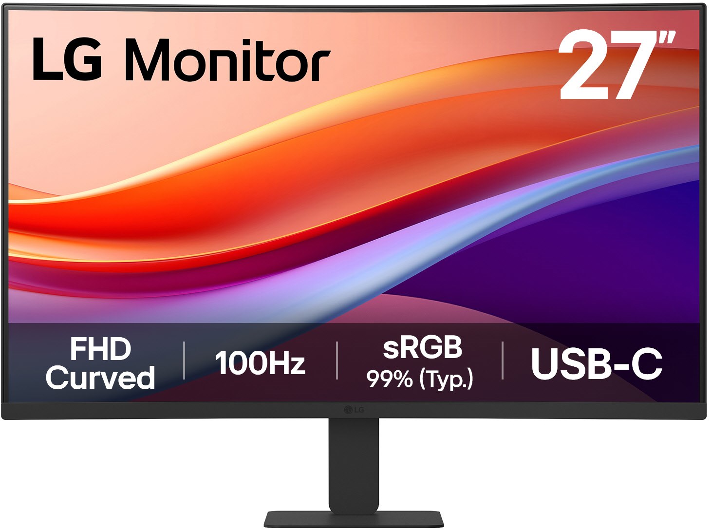 27U421A-B 69 cm (27") TFT-Monitor mit LED-Technik schwarz / D von LG