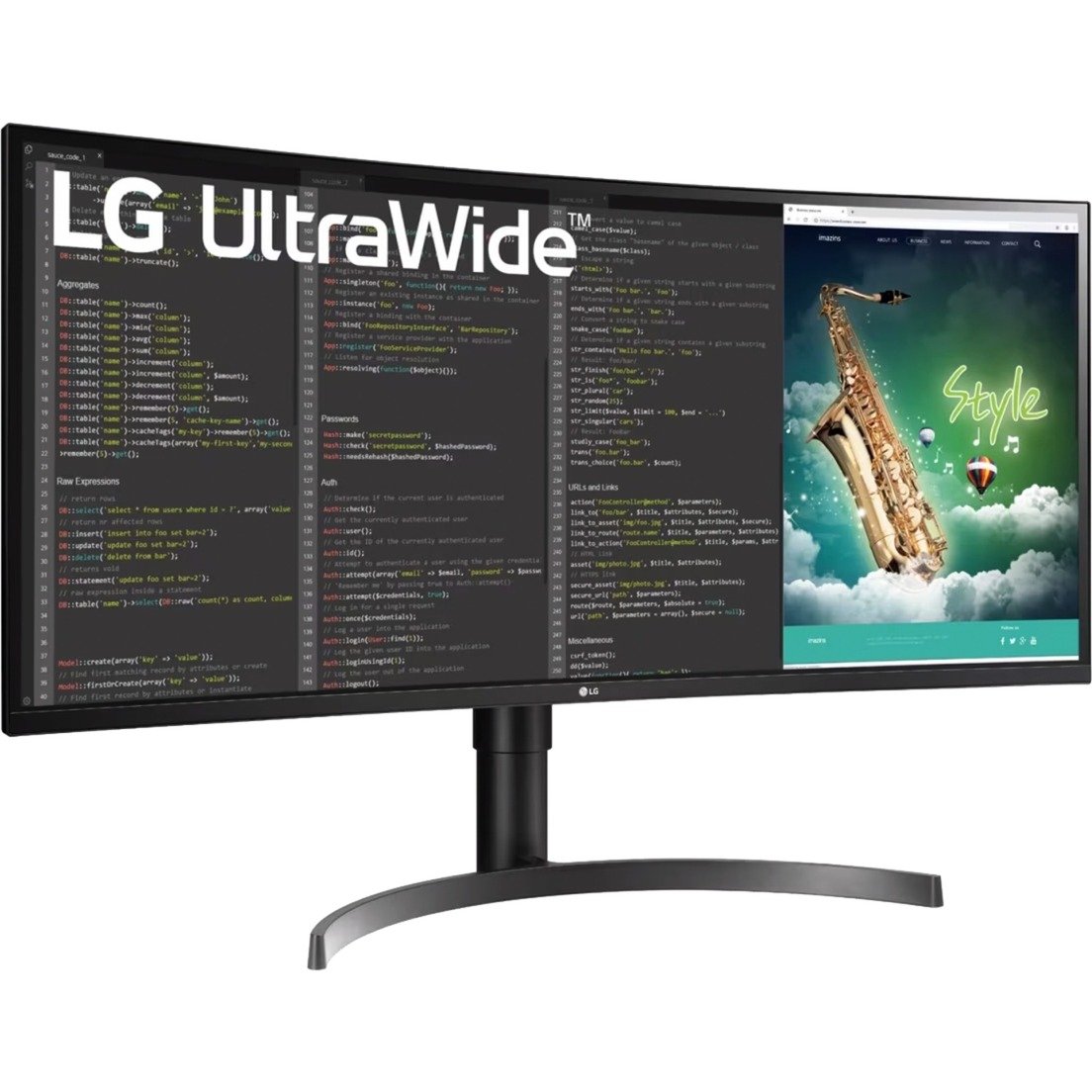 35WN75CP-B, LED-Monitor 35WN75CP-B, LED-Monitor von LG