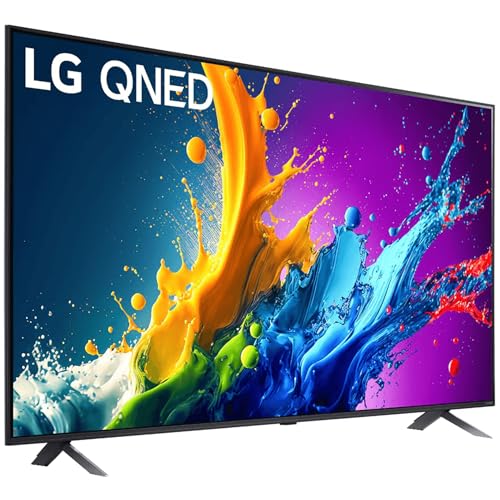 43QNED80T6A (108 cm (43 Zoll), schwarz, UltraHD/ 4K, QNED, WLAN, LAN, Bluetooth, HDR10, Triple-Tuner) von LG