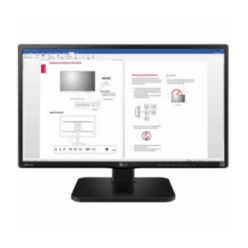 LG 24BK450H, 60,5 cm (23.8 Zoll), 1920 x 1080 Pixel, Full HD, LCD von LG