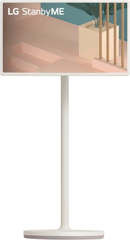 LG 27ART10AKPL LED-Fernseher (68 cm/27 Zoll, Full HD, Smart-TV, Integrierter Akku (bis zu 3Std. Laufzeit), Dreh- & Neigbar, StanbyME) von LG