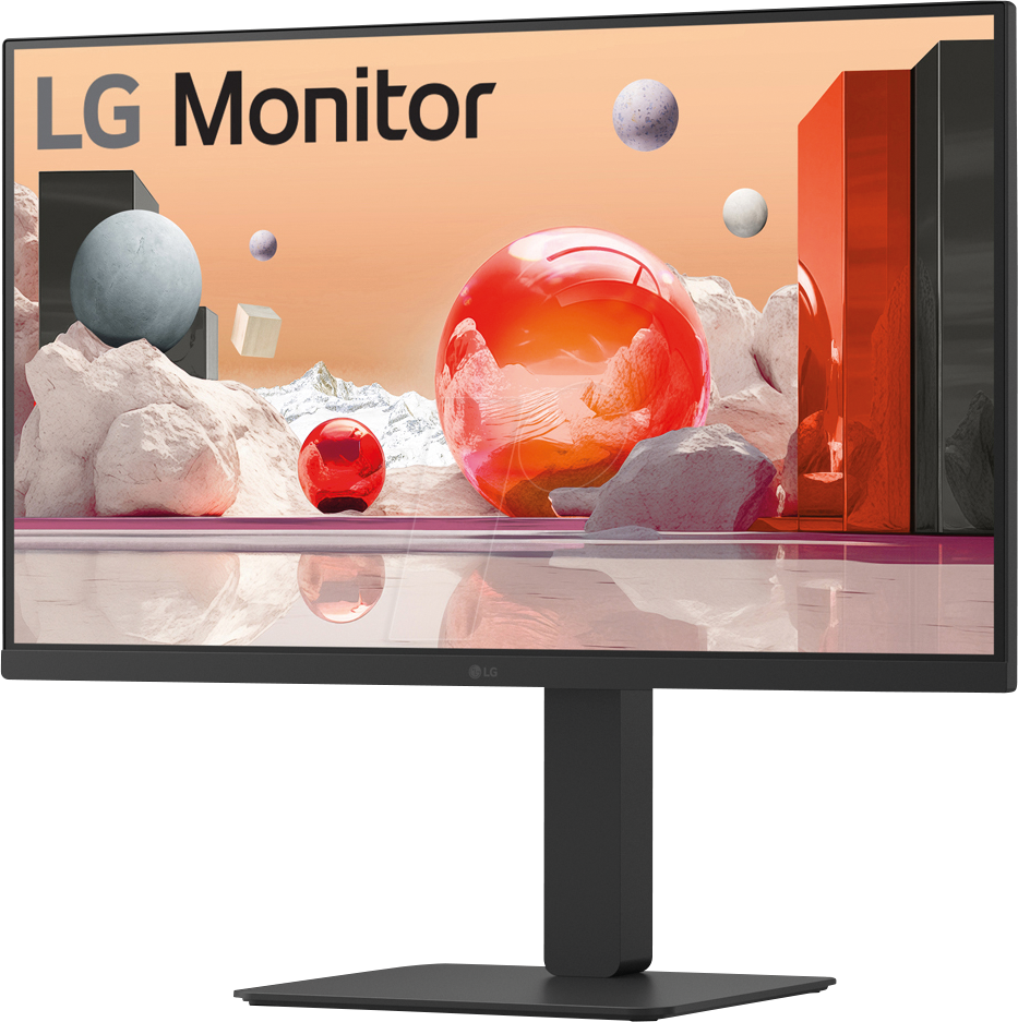 LG 27BA650-B - 69cm Monitor, 1080p, USB-C, Lautsprecher, Pivot von LG