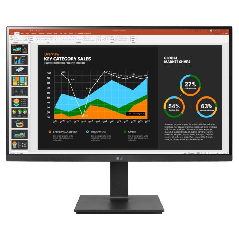 LG 27BQ75QB- Business Monitor - QHD IPS Panel, HDMI, USB-C Integrierter KVM-Switch von LG