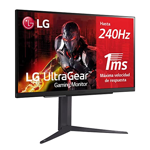 LG 27GR83Q-B Ultragear Gaming-Monitor, 68,6 cm (27 Zoll), IPS-Display: 2560 x 1440 Pixel, 16:9, NVIDIA G-Sync, AMD FreeSync Premium, Schwarz von LG