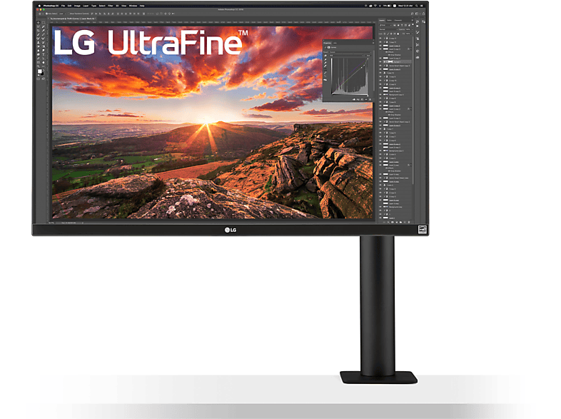 LG 27UN880P-B UltraFine 27 Zoll UHD 4K Monitor (5 ms Reaktionszeit, 60 Hz) von LG