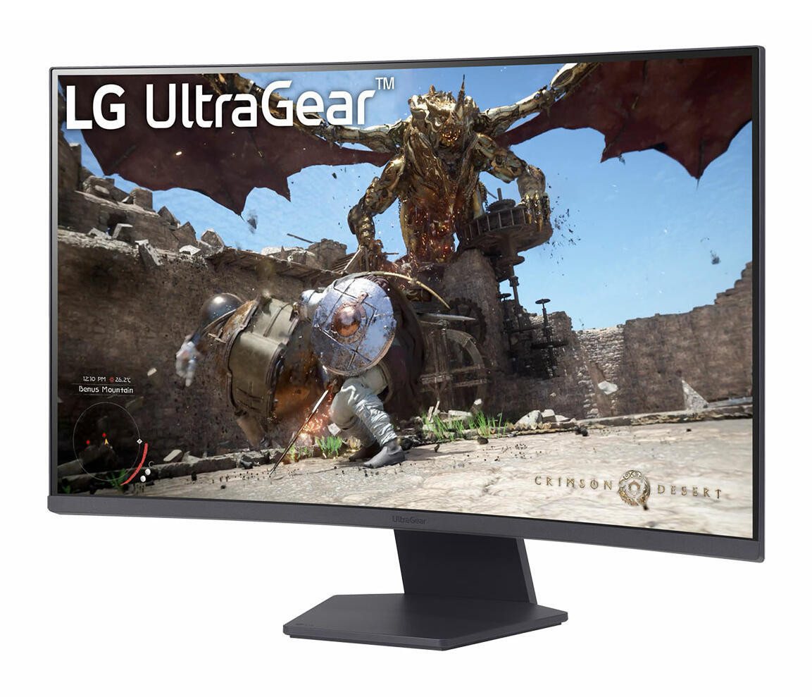 LG 32GS60QC-B LED-Monitor (2.560 x 1.440, 1 ms Reaktionszeit, 180 Hz, VA Panel) von LG