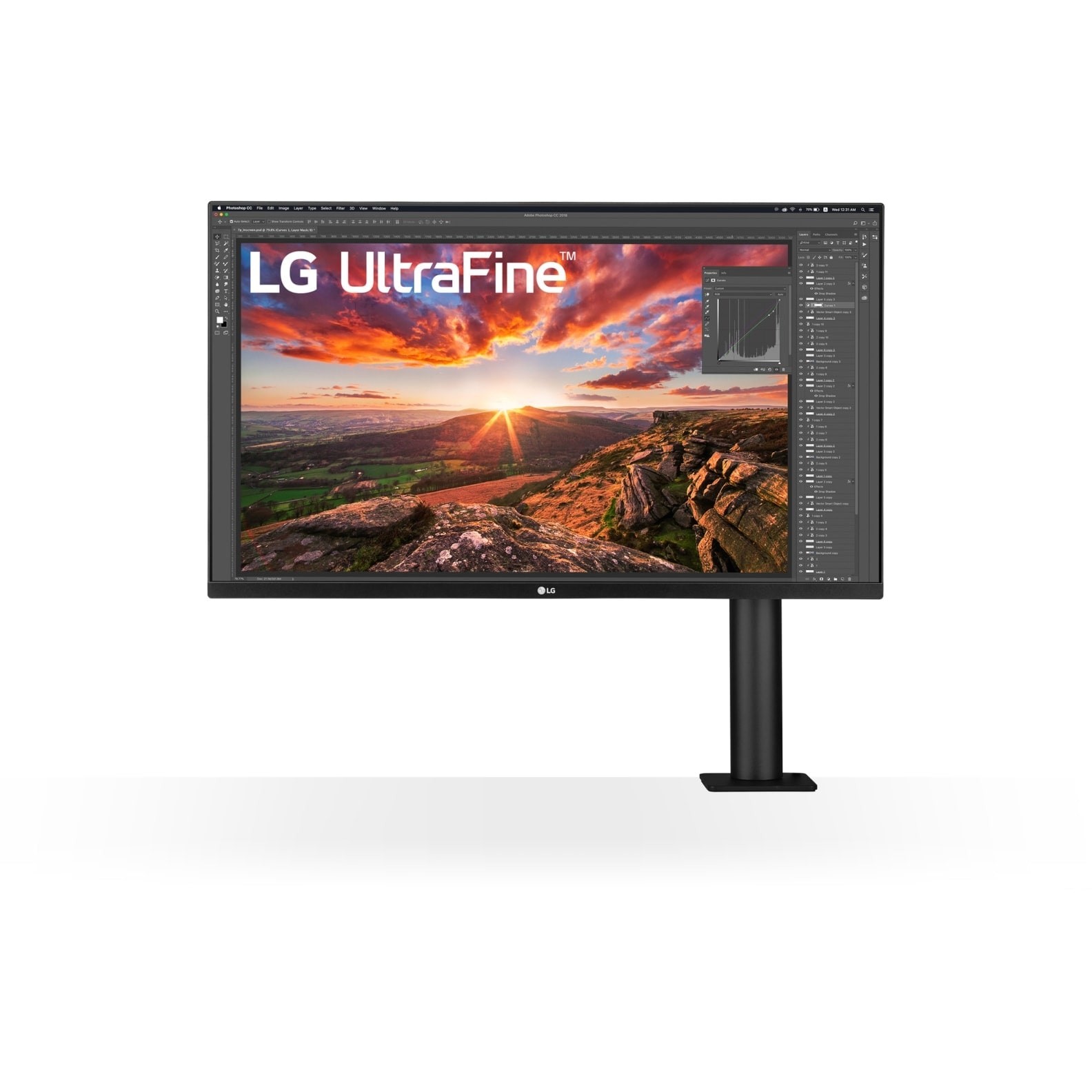 83.3cm/32"" (3840x2160) LG UltraFine Ergo 32UN880K-B 16:9 4K UHD IPS 83.3cm/32"" (3840x2160) LG UltraFine Ergo 32UN880K-B 16:9 4K UHD IPS von LG