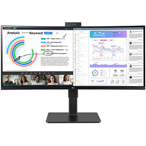 LG 34BQ77QC-B Monitor 86,7 cm (34,0 Zoll) schwarz von LG