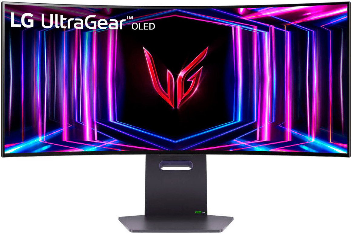 LG 34GS95QE Curved-Gaming-OLED-Monitor (86 cm/34 ", 3440 x 1440 px, UWQHD, 0,03 ms Reaktionszeit, 240 Hz, OLED) von LG
